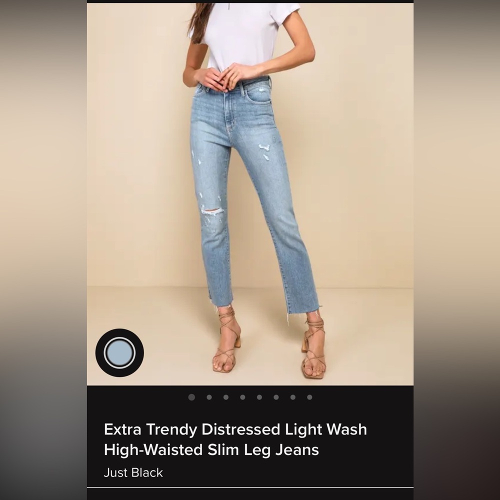 Just Black denim size 28